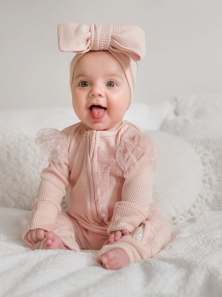 Your Are Mine Onesie - Pink Sand