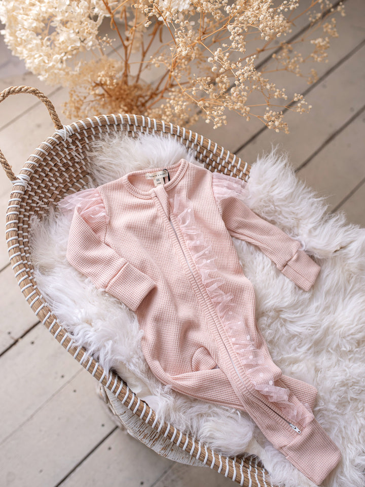 Your Are Mine Onesie - Pink Sand