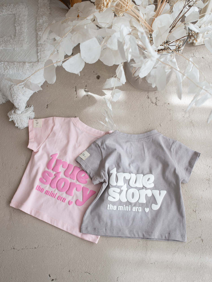 True Story Tee - Grey