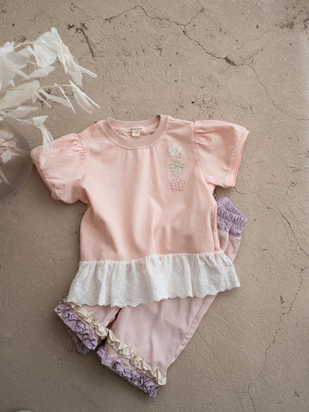 Bella Rose Cropped Pants - Soft Pink