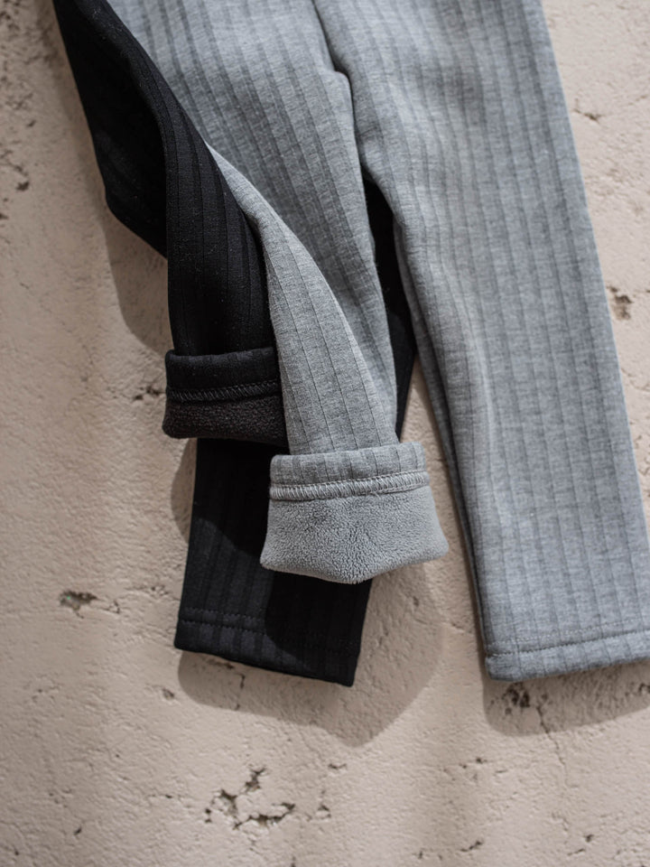 Anna Fleece-lined Leggings - Grey