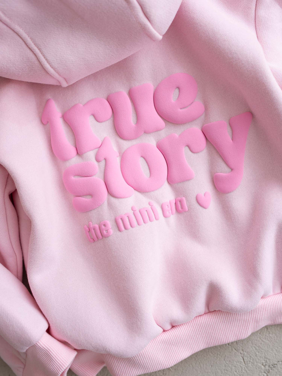 True Story Hoodie - Light Pink