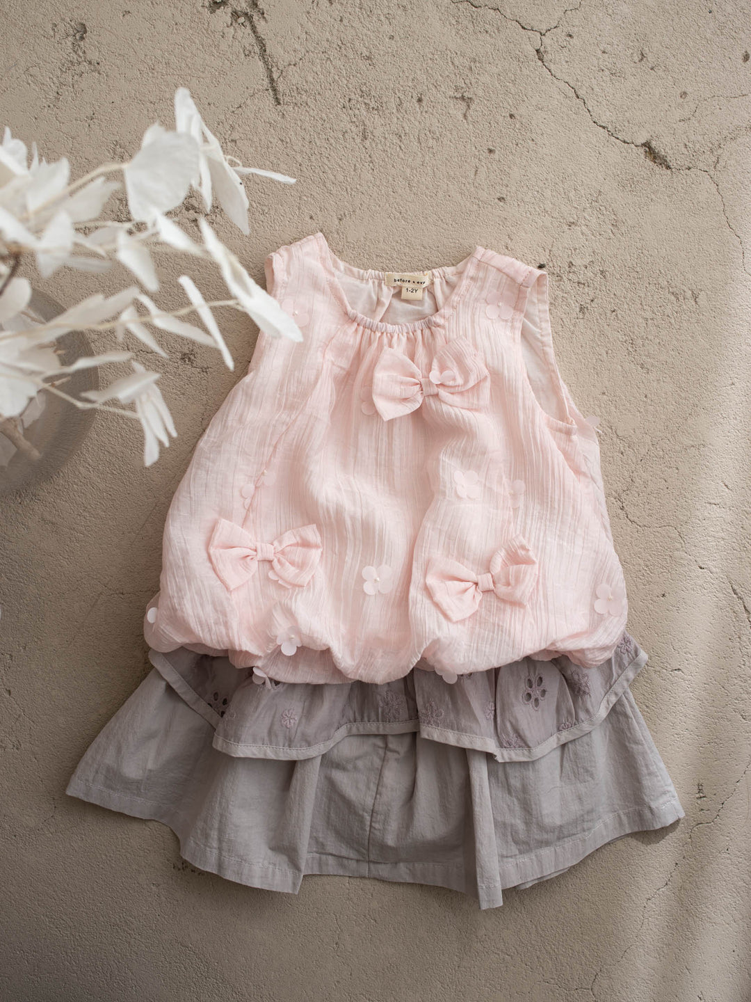 Luz Skort – Soft Grey