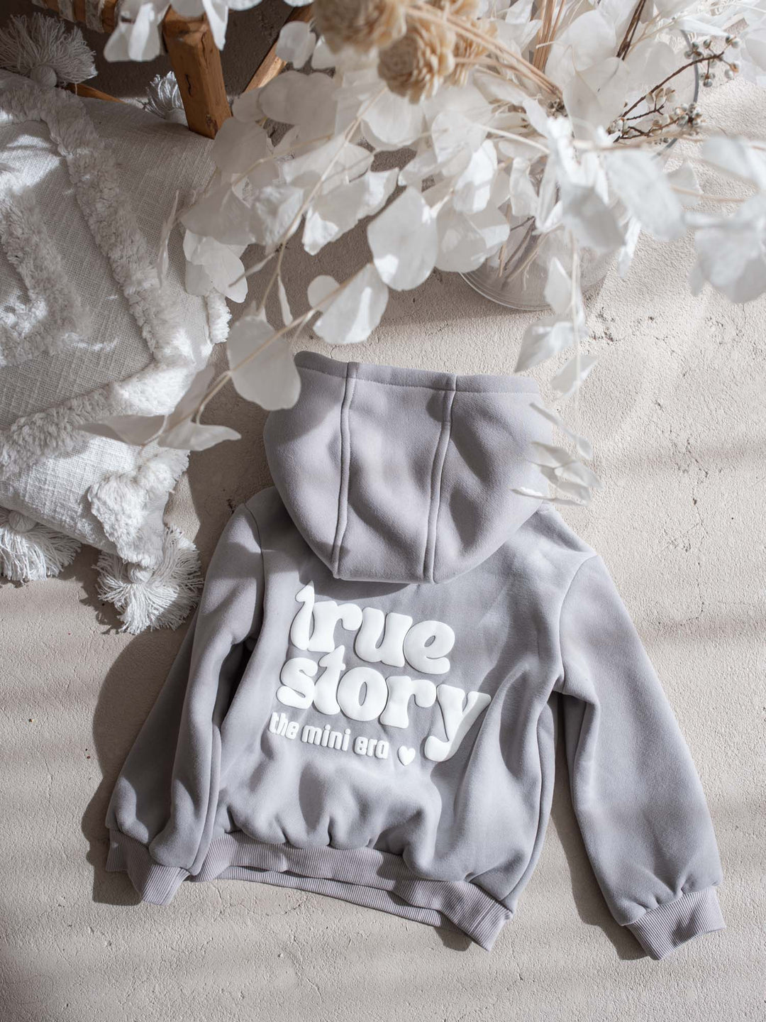 True Story Hoodie - Grey