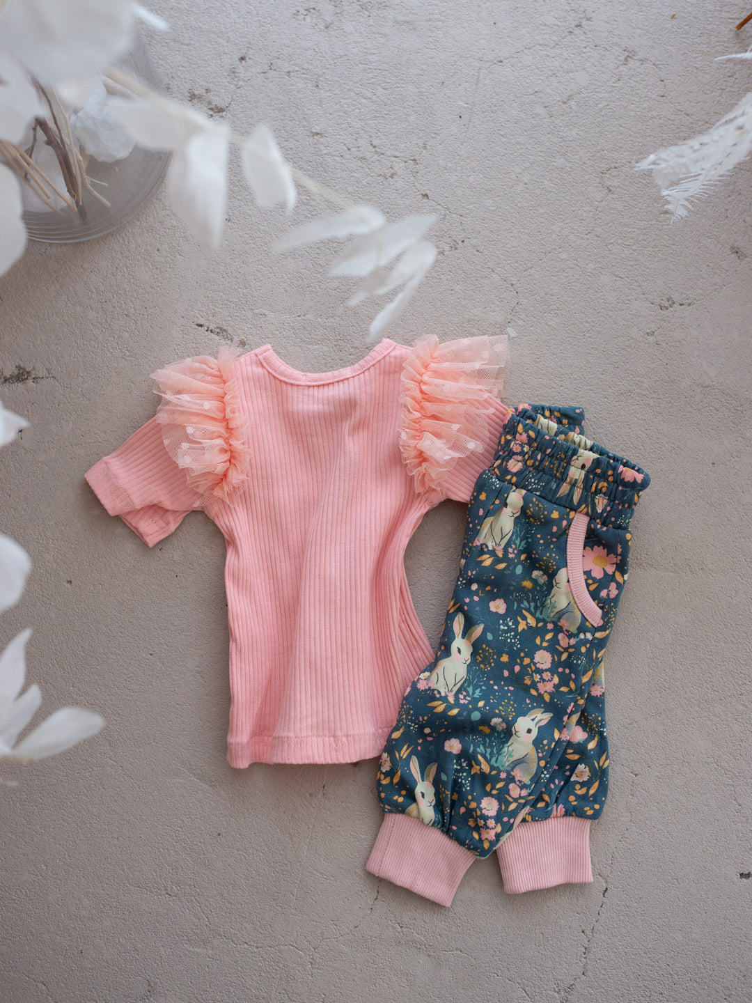 Forever Loved Ribbed Top - Peach