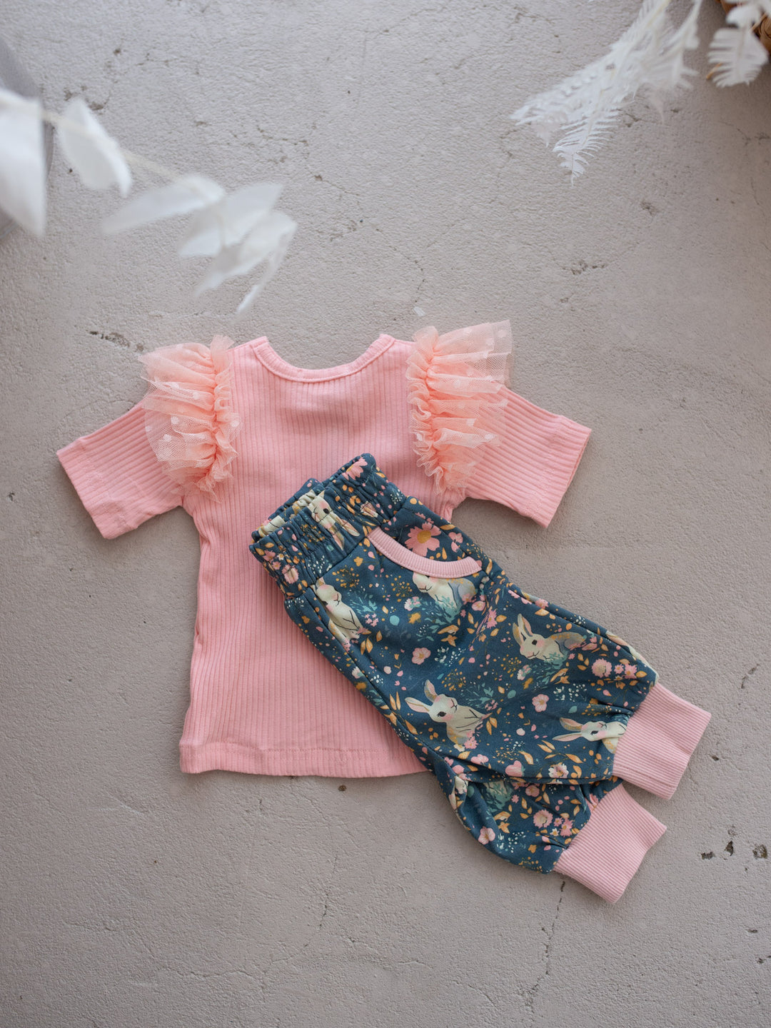 Forever Loved Ribbed Top - Peach