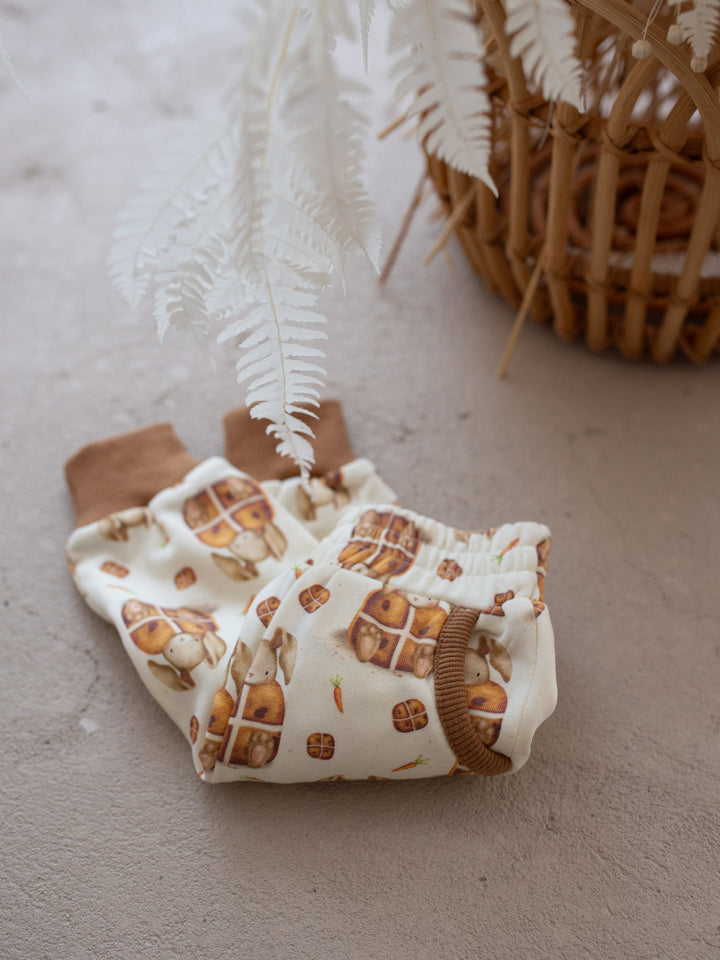 Bunny & Friends Sweatpants – Hot Cross Bun