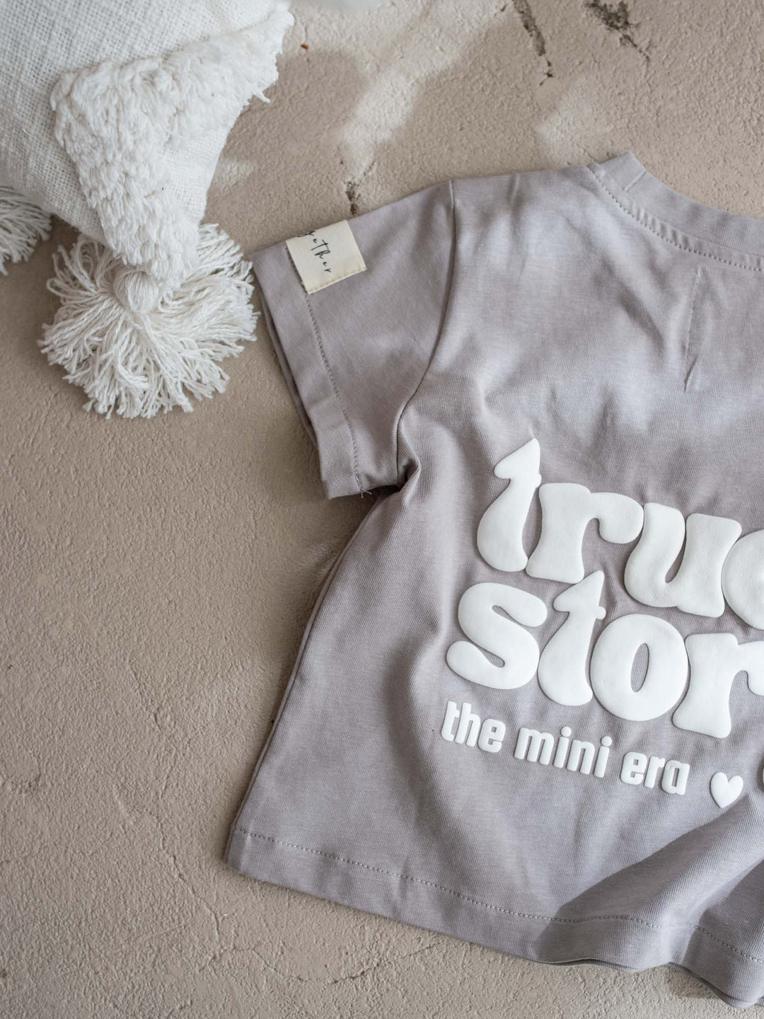 True Story Tee - Grey
