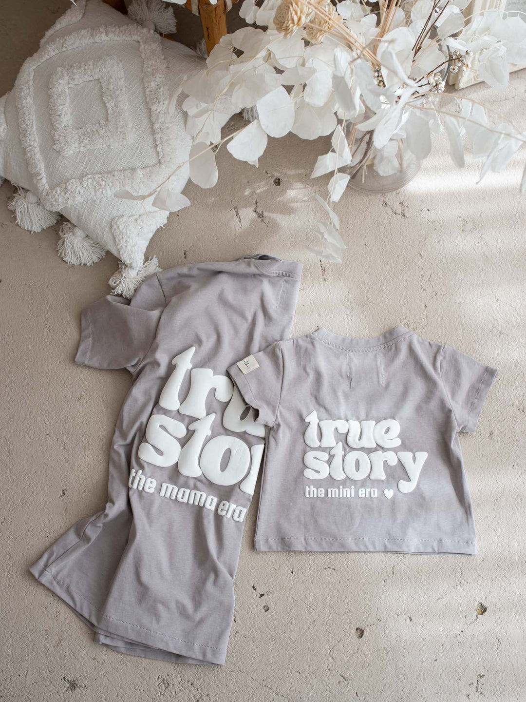 True Story Tee - Grey