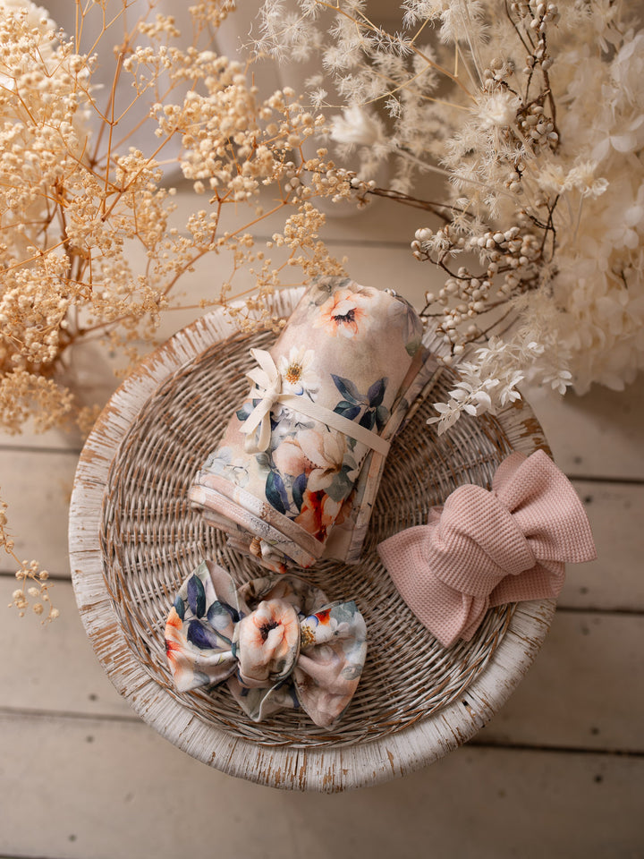 Flower Story Baby Swaddle - Spring Floral