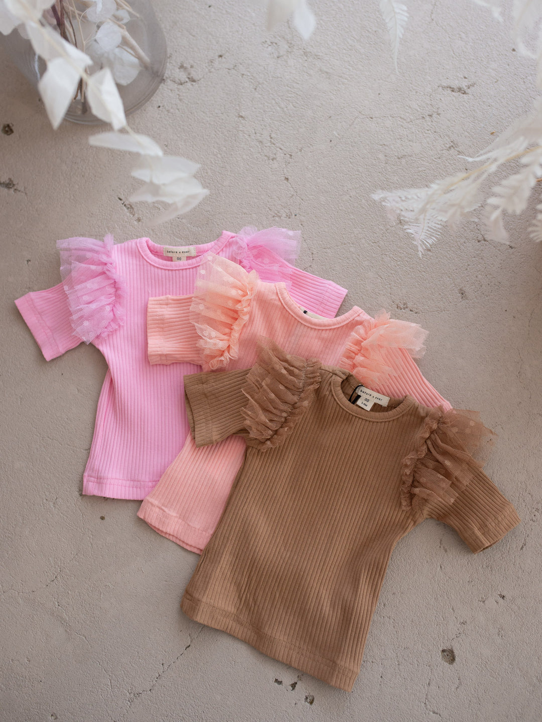 Forever Loved Ribbed Top - Tan