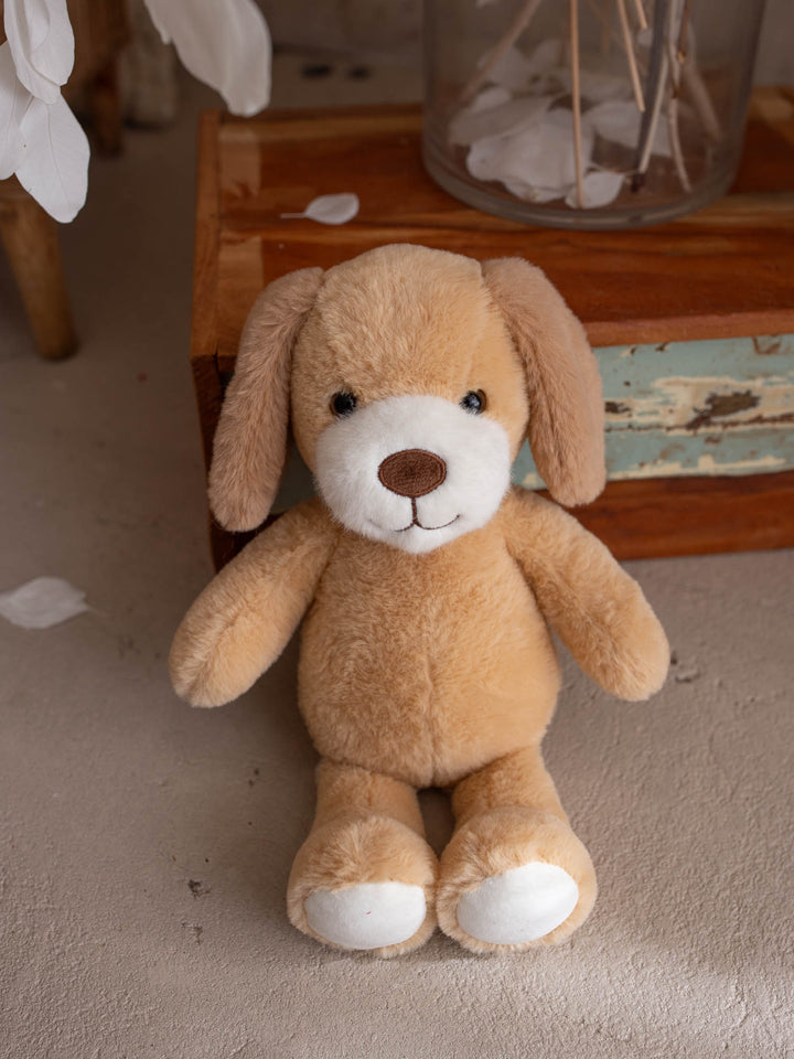 Milo the Puppy personalised Little BFF Companion Backpack, the detachable puppy plush shown on its own