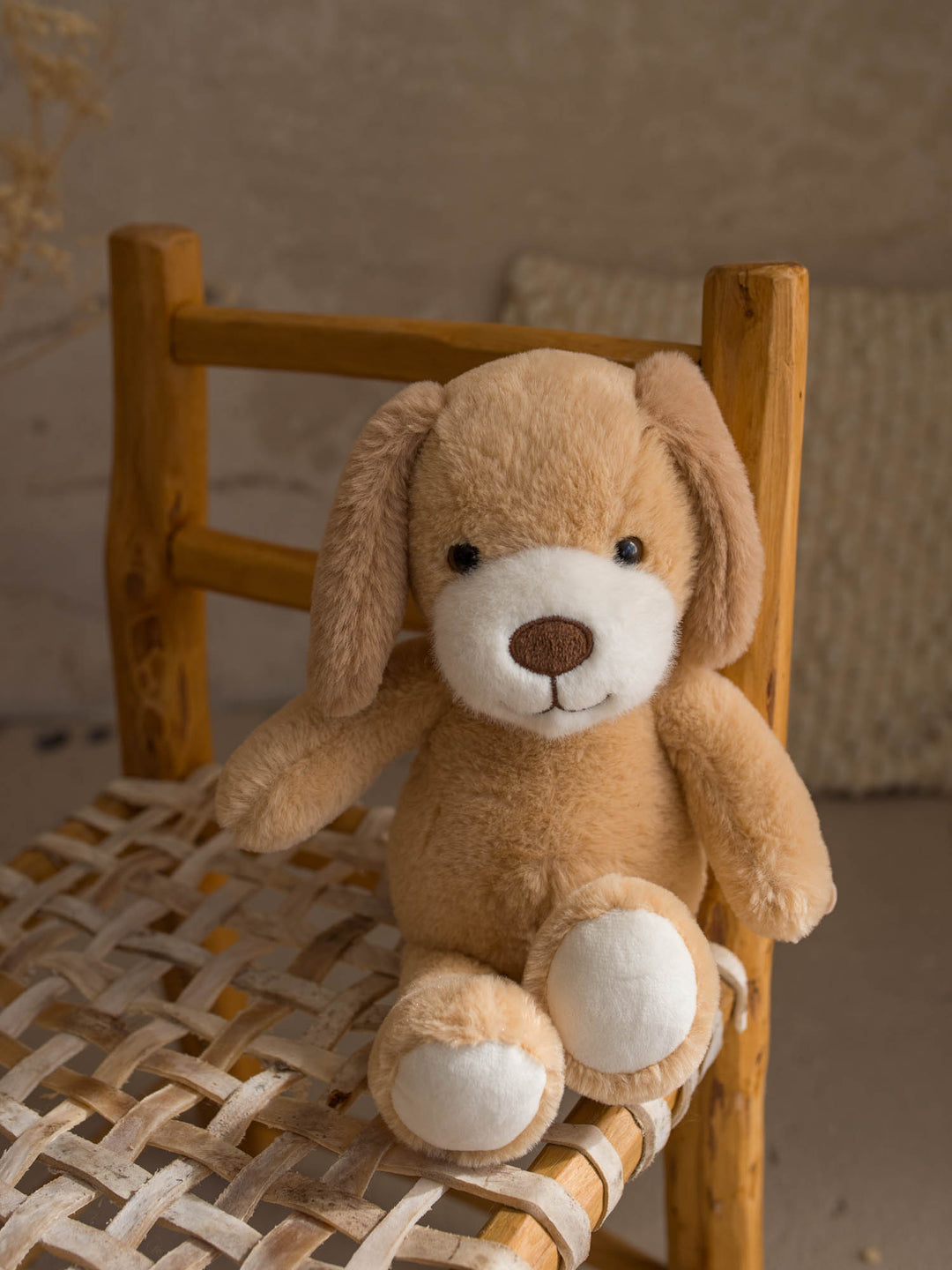 Milo the Puppy personalised plush backpack for kids, the plush puppy on its own - Before & Ever Kids