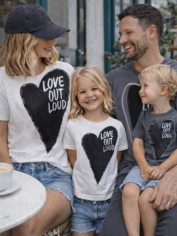 Love Out Loud Tee - White