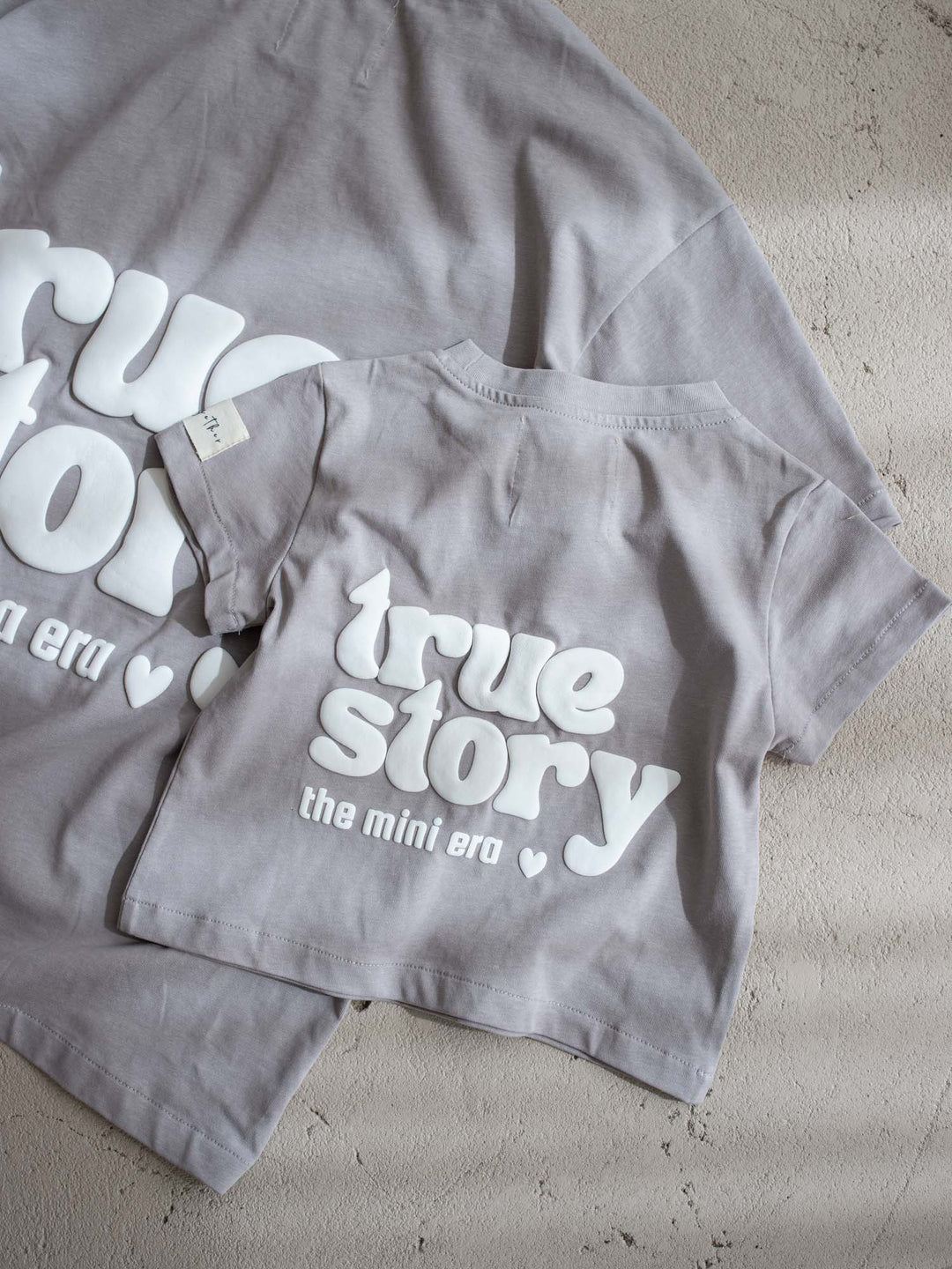 True Story Tee - Grey