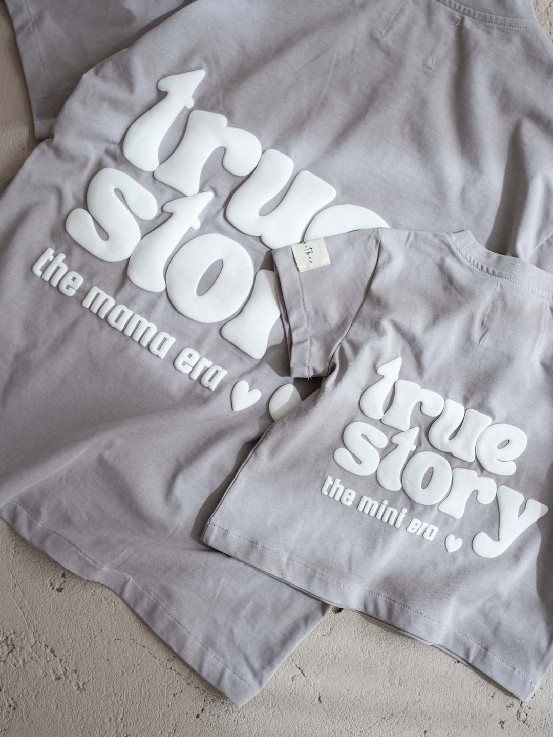 True Story Tee For Mama - Grey