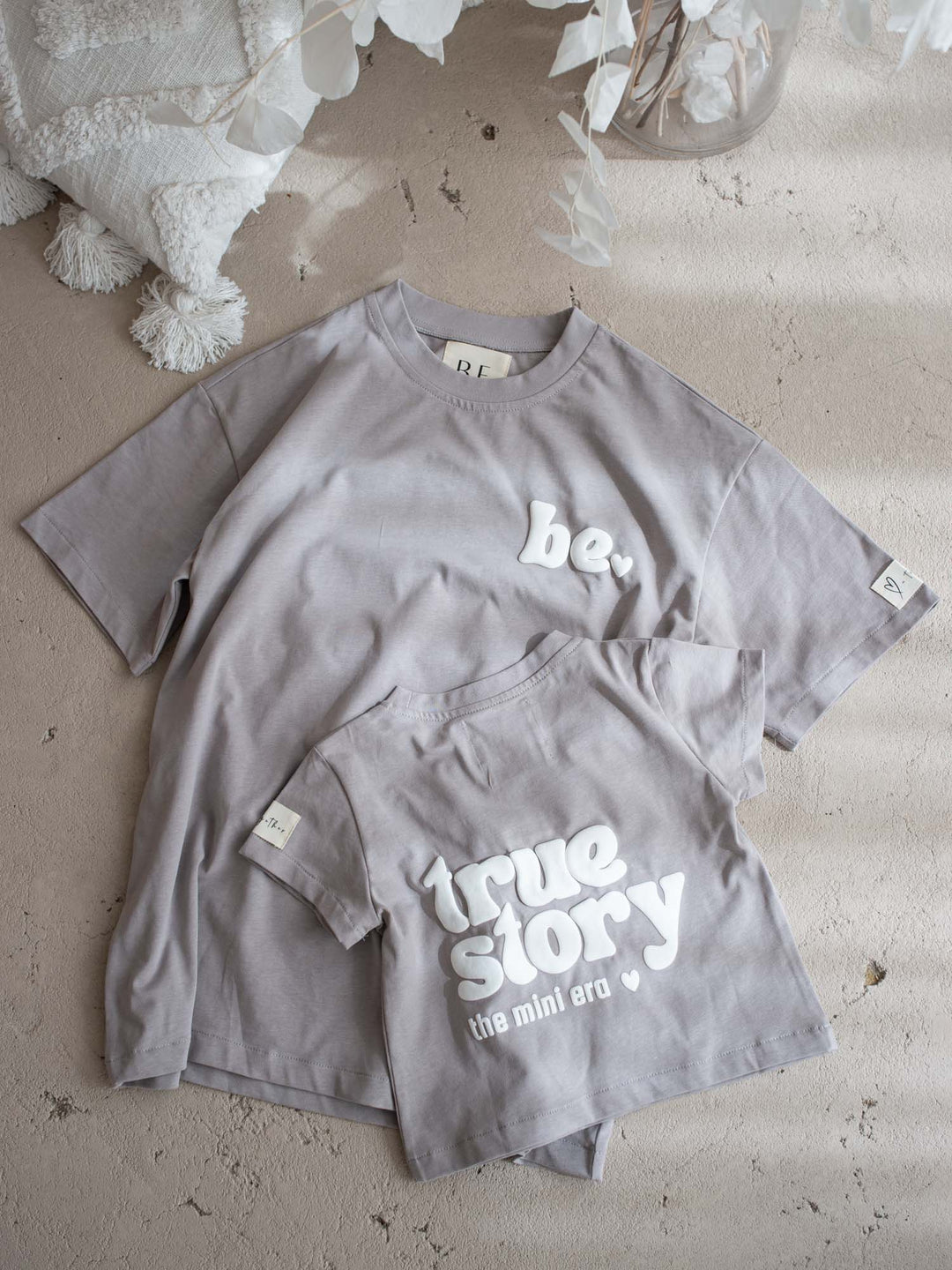 True Story Tee For Mama - Grey