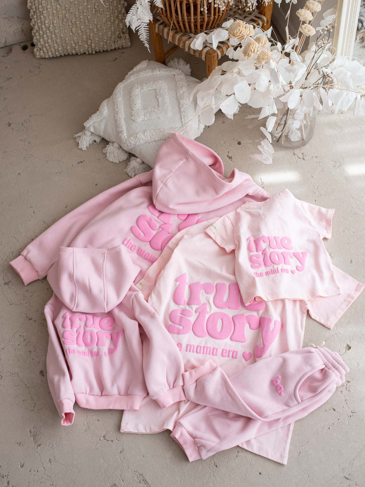 True Story Tee For Mama - Light Pink