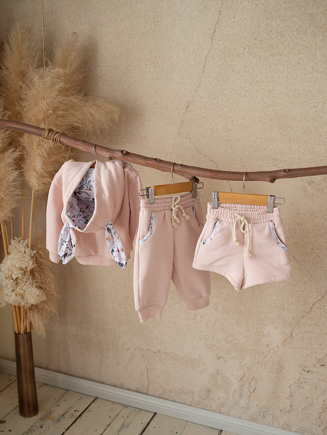 Little Hopper Shorts - Dusty Pink