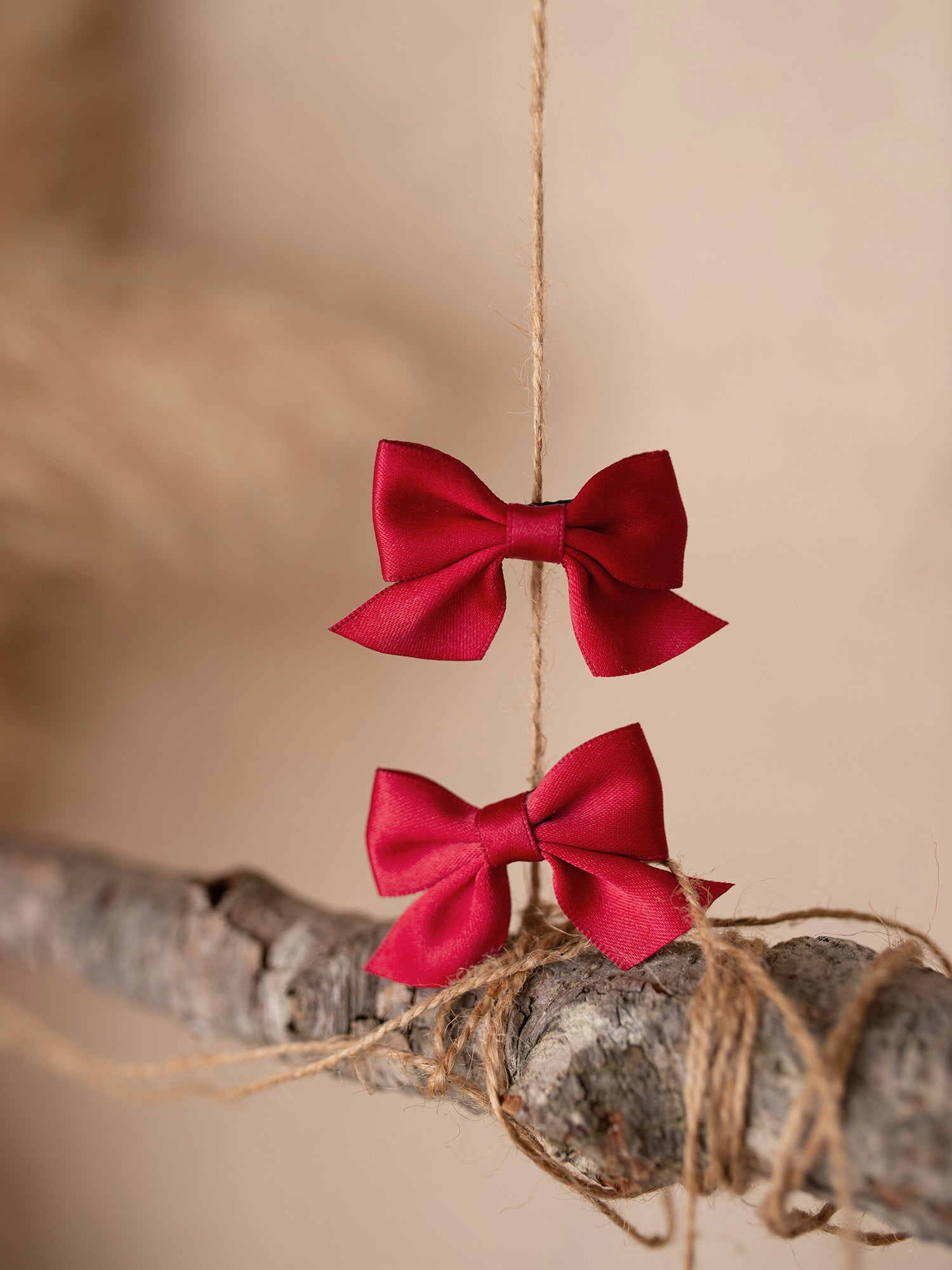Zia bow hair clips